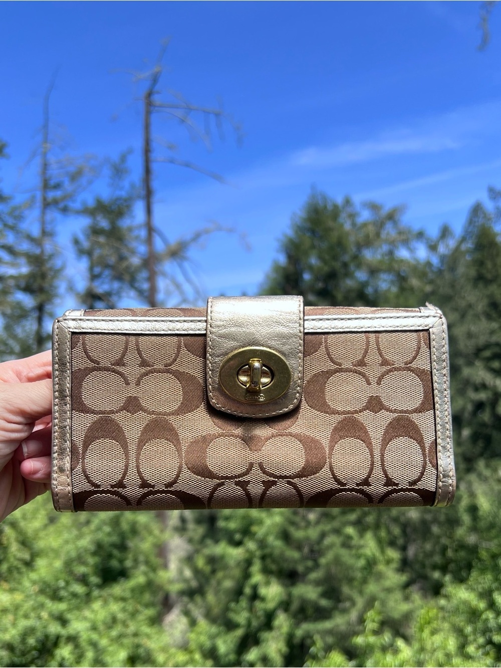 COACH VINTAGE Women's Wallet AUTHENTIC